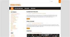 Desktop Screenshot of grandfotball.com